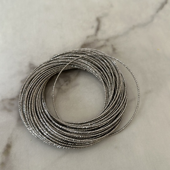 Bangle bracelet in silver - Picture 2 of 2